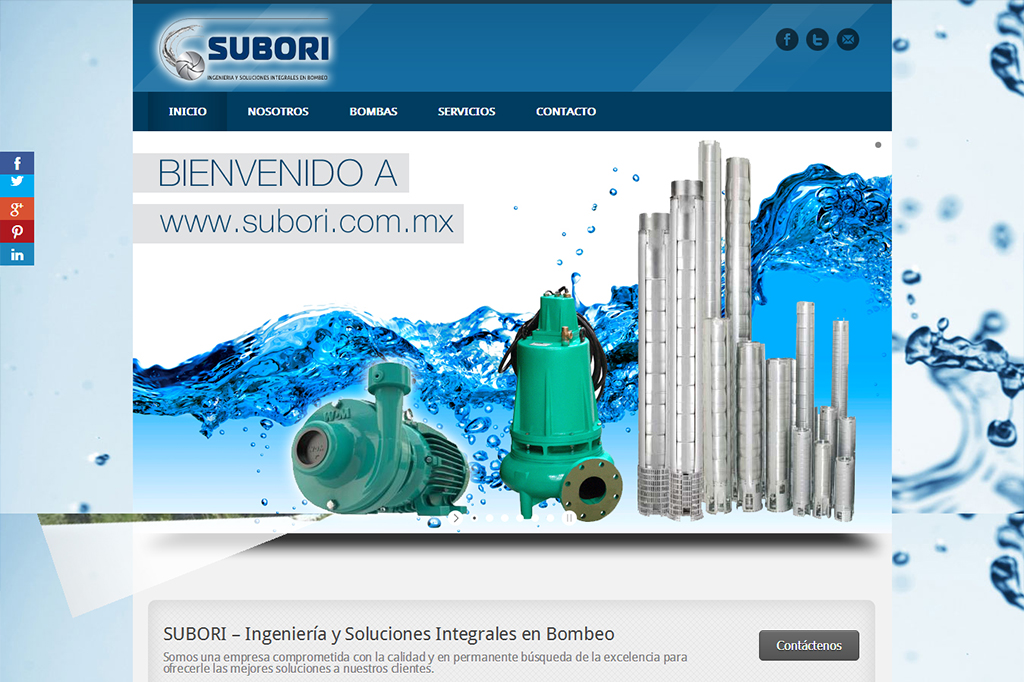 Página web Subori