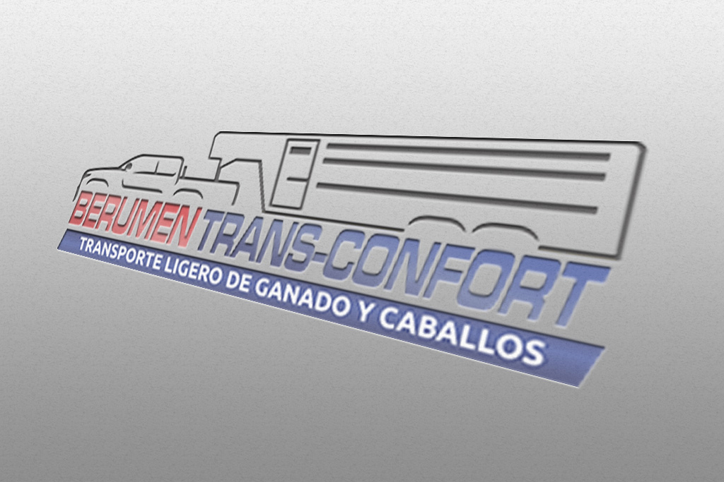 Diseño Logo Berumen Transconfort
